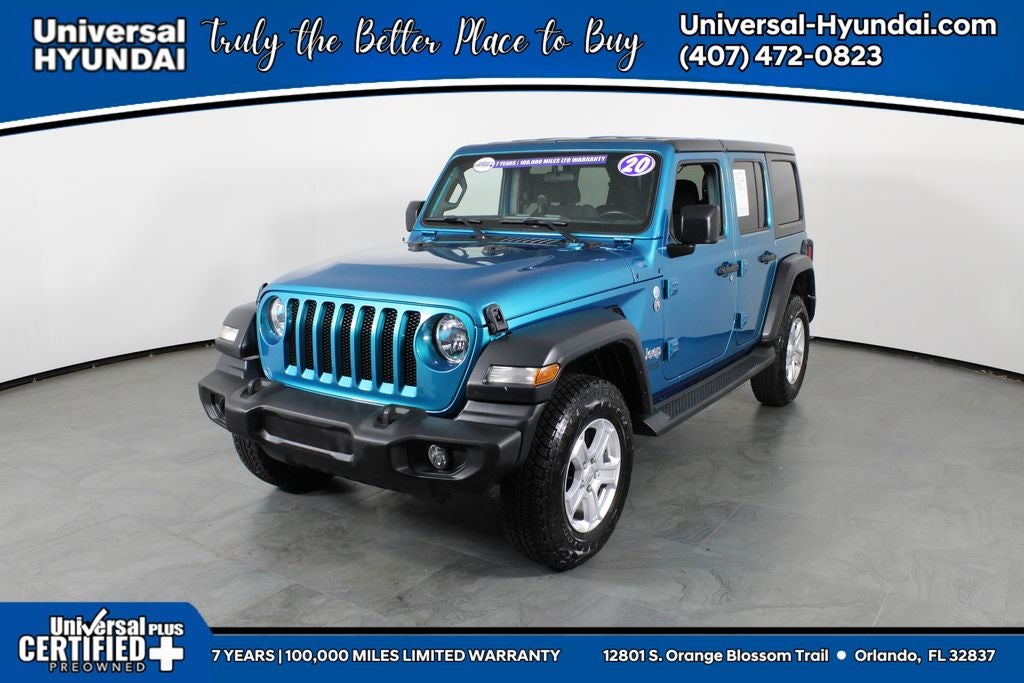 2020 Jeep Wrangler Unlimited Sport S