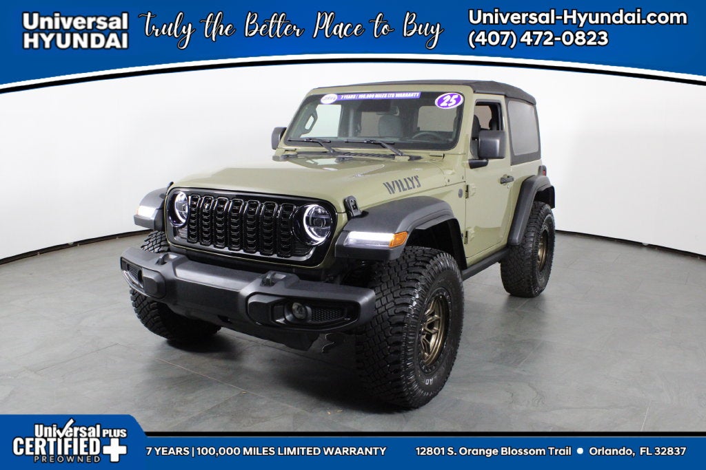 2025 Jeep Wrangler Willys