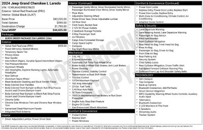 2024 Jeep Grand Cherokee L Laredo