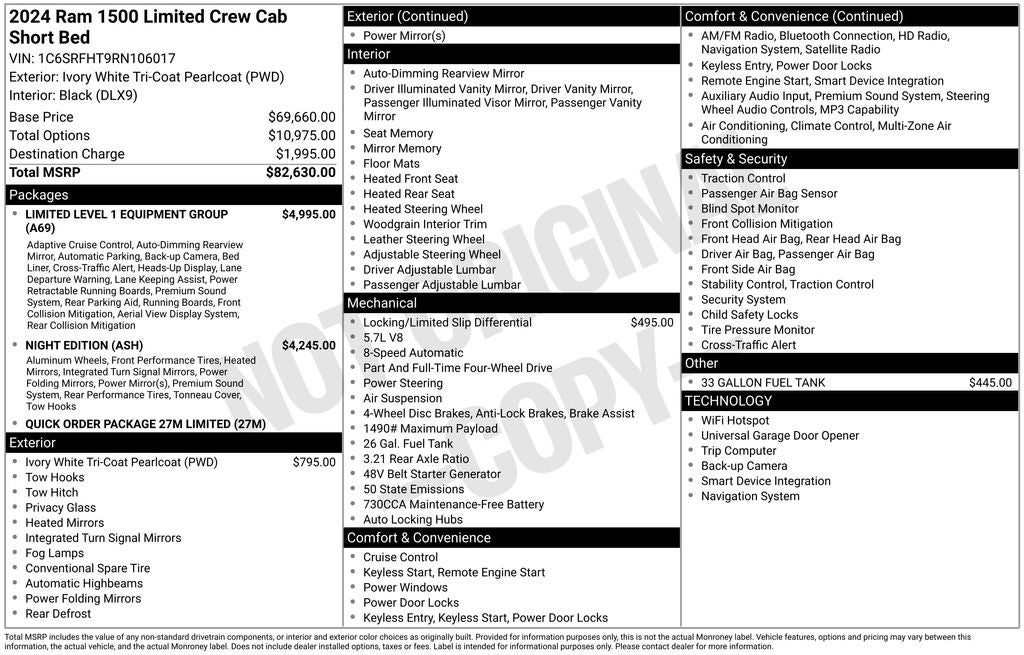 2024 RAM 1500 Limited