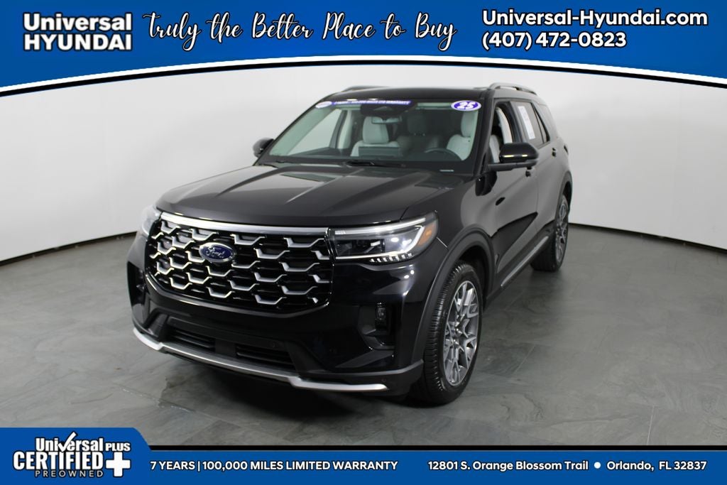 2025 Ford Explorer Platinum