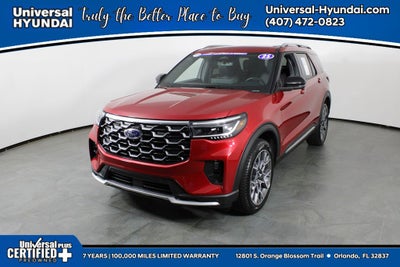 2025 Ford Explorer Platinum