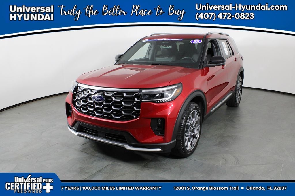2025 Ford Explorer Platinum