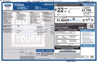 2020 Ford Ranger XLT