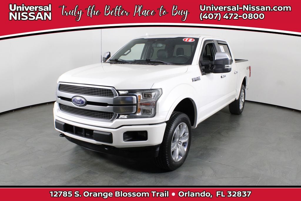 2018 Ford F-150 Platinum