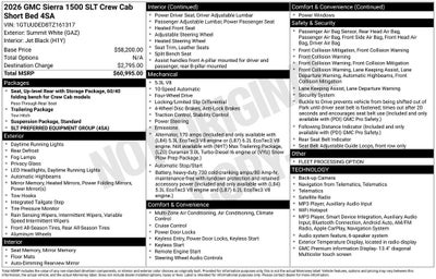 2026 GMC Sierra 1500 SLT