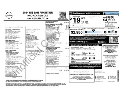 2024 Nissan Frontier PRO-4X