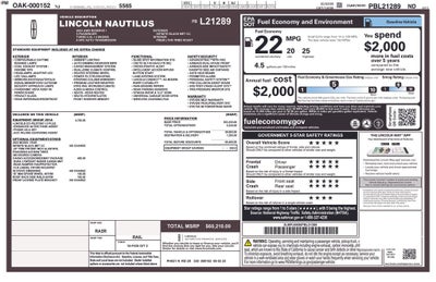 2023 Lincoln Nautilus Reserve