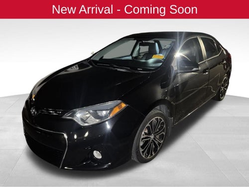 2016 Toyota Corolla S Plus