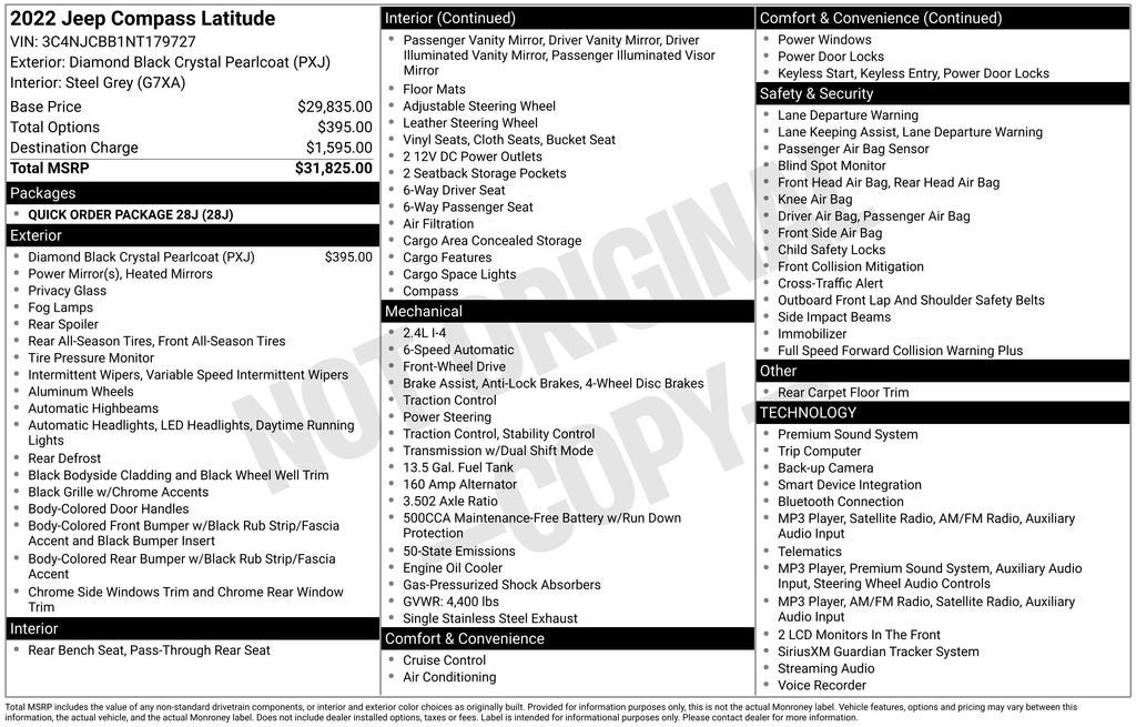 2022 Jeep Compass Latitude