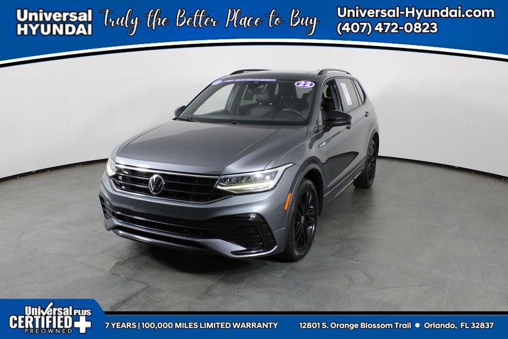 2022 Volkswagen Tiguan 2.0T SE R-Line Black