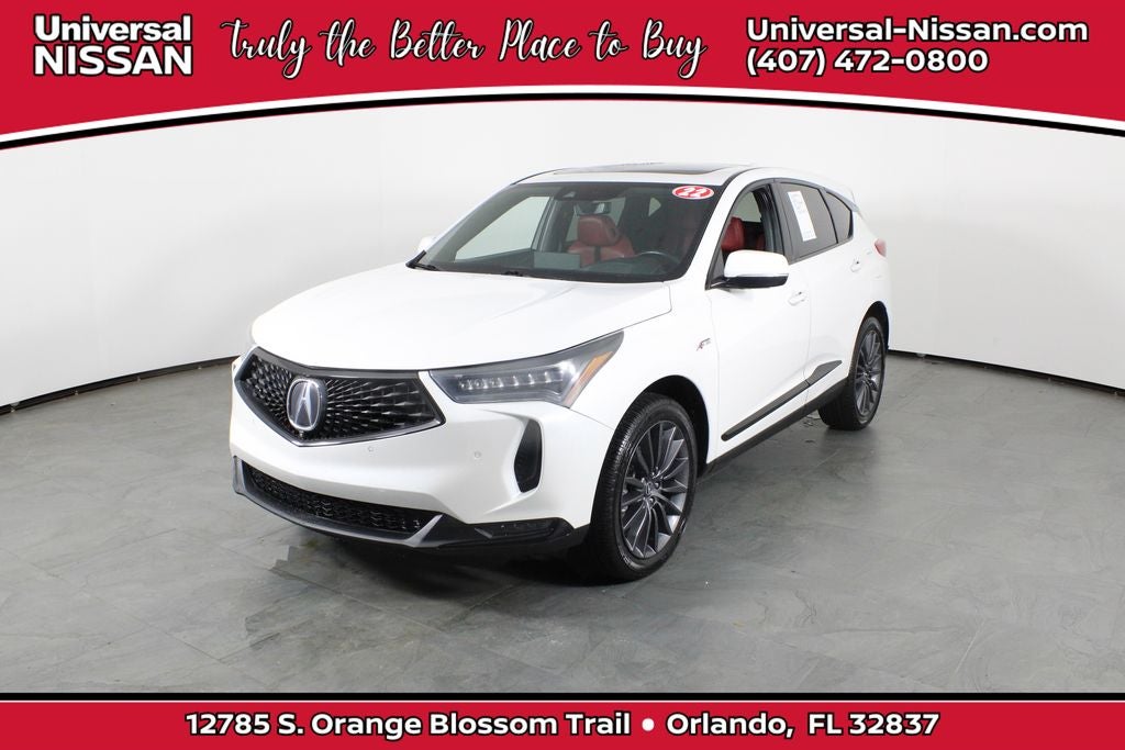 2022 Acura RDX A Spec Advance Package SH-AWD