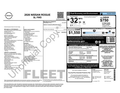 2026 Nissan Rogue SL