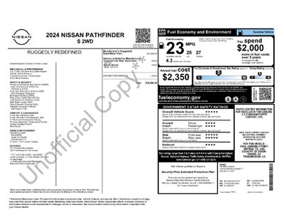 2024 Nissan Pathfinder S