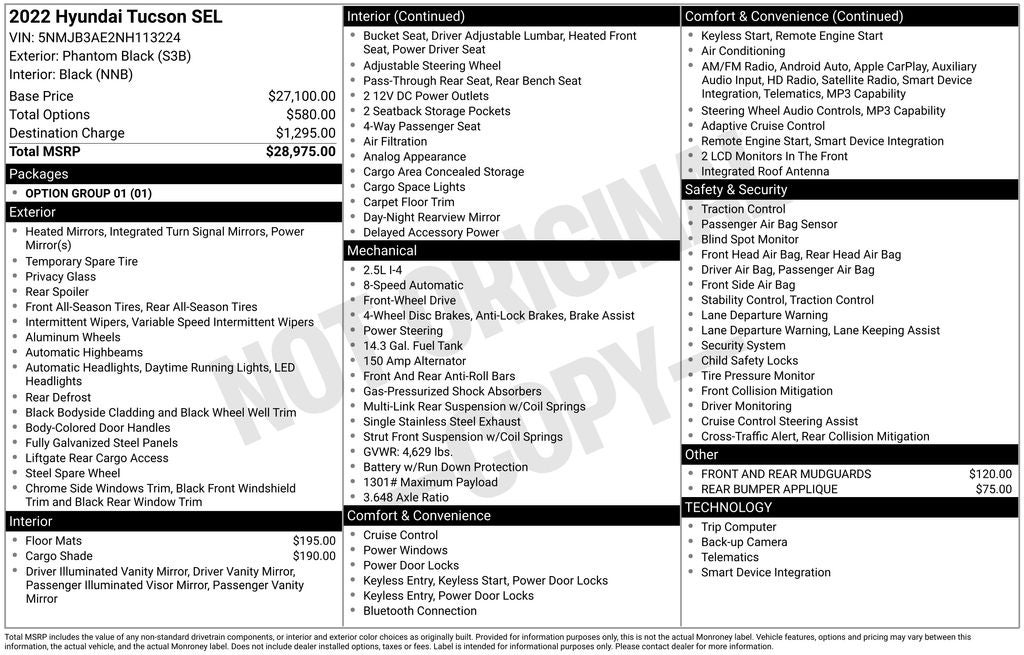 2022 Hyundai Tucson SEL