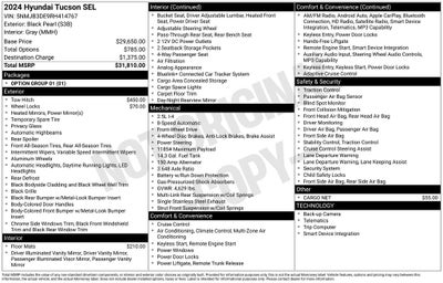 2024 Hyundai Tucson SEL