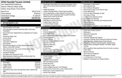 2026 Hyundai Tucson Limited