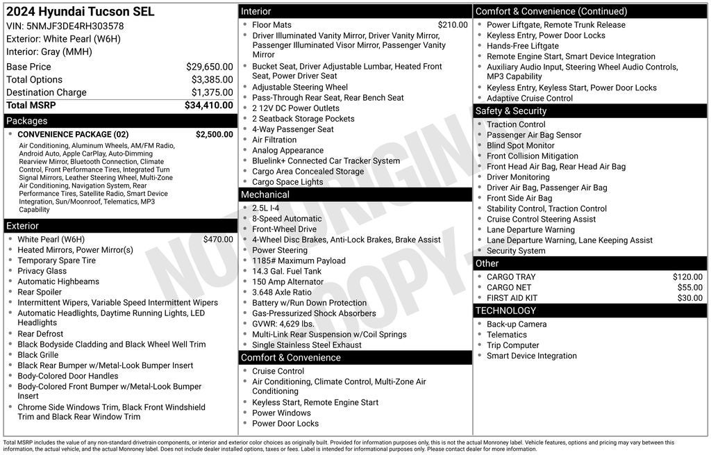 2024 Hyundai Tucson SEL