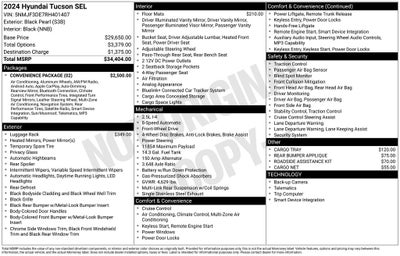 2024 Hyundai Tucson SEL