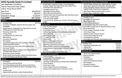 2026 Hyundai Santa Fe Limited