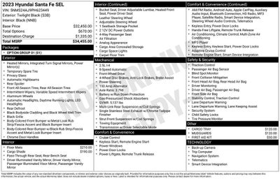 2023 Hyundai Santa Fe SEL