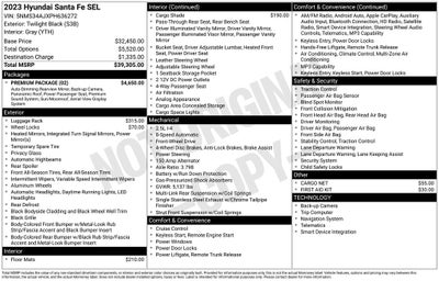 2023 Hyundai Santa Fe SEL