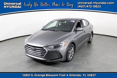 2018 Hyundai Elantra Value Edition