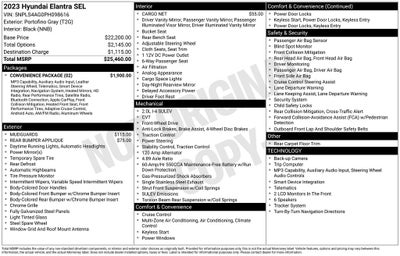 2023 Hyundai Elantra SEL