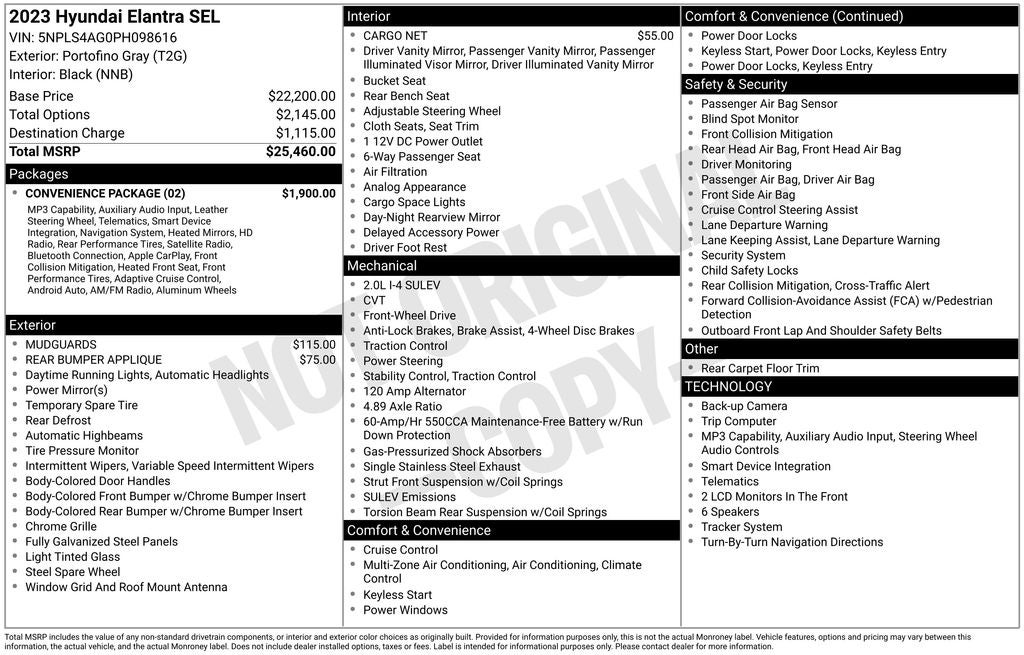 2023 Hyundai Elantra SEL