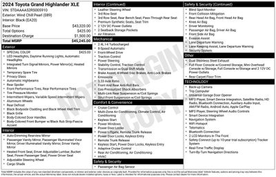 2024 Toyota Grand Highlander XLE
