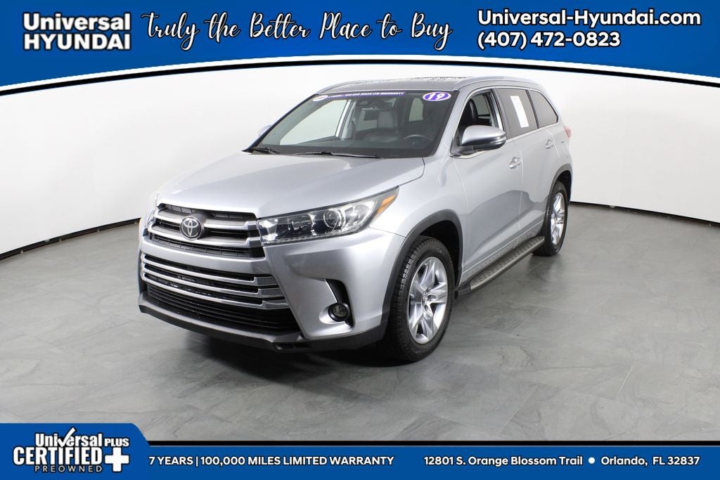 2019 Toyota Highlander Limited