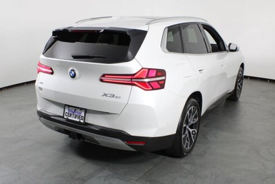 2025 BMW X3 30 xDrive