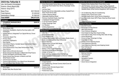 2023 Kia Telluride S