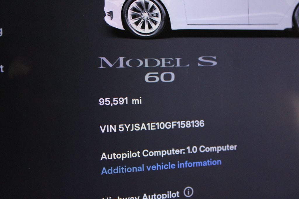 2016 Tesla Model S 60