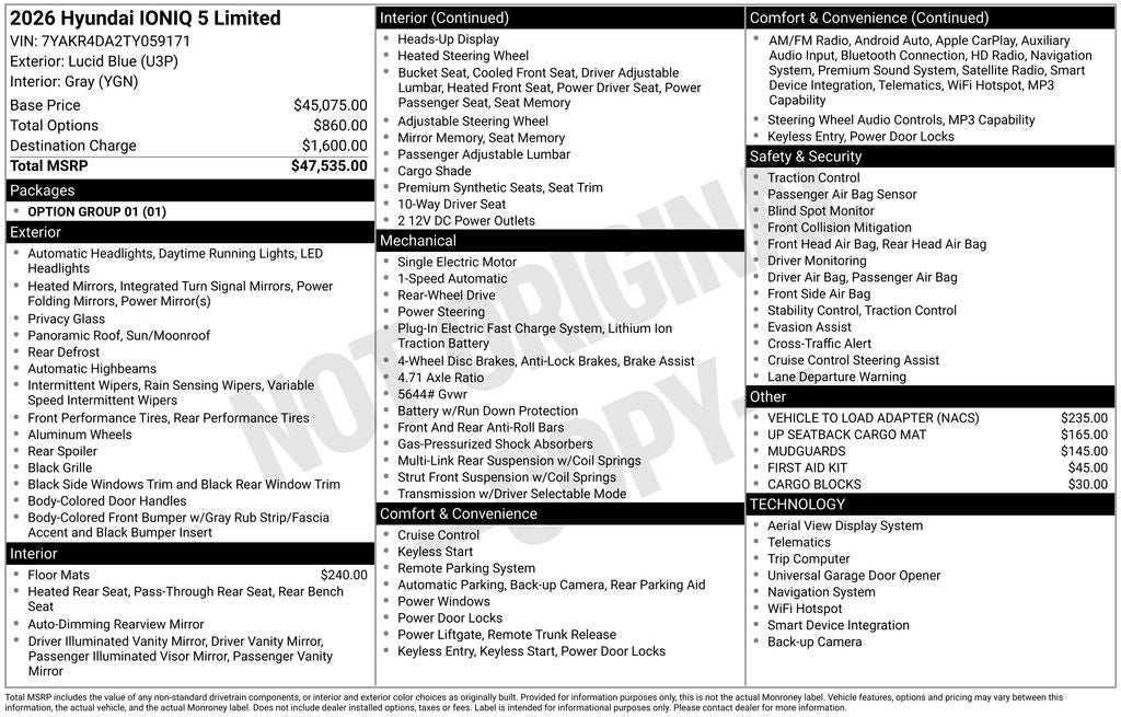 2026 Hyundai IONIQ 5 Limited