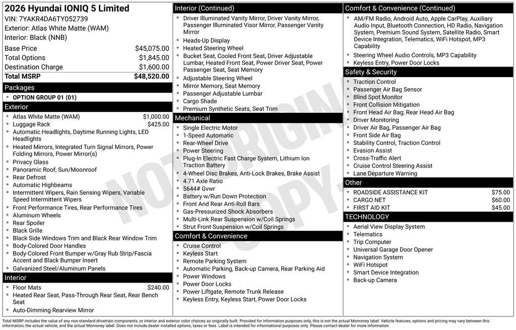 2026 Hyundai IONIQ 5 Limited