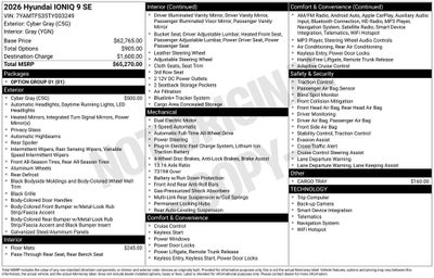 2026 Hyundai IONIQ 9 SE