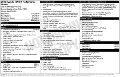 2026 Hyundai IONIQ 9 Performance Limited