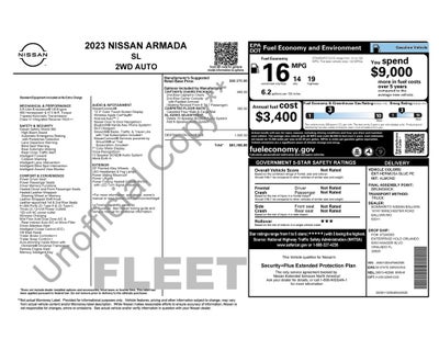 2023 Nissan Armada SL