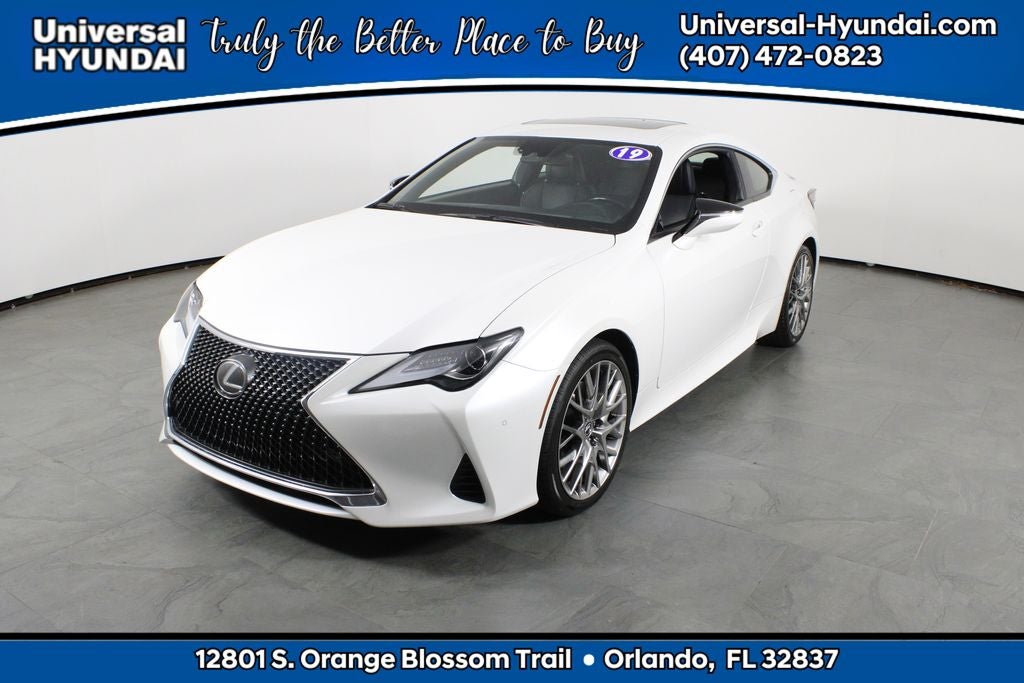 2019 Lexus RC 350