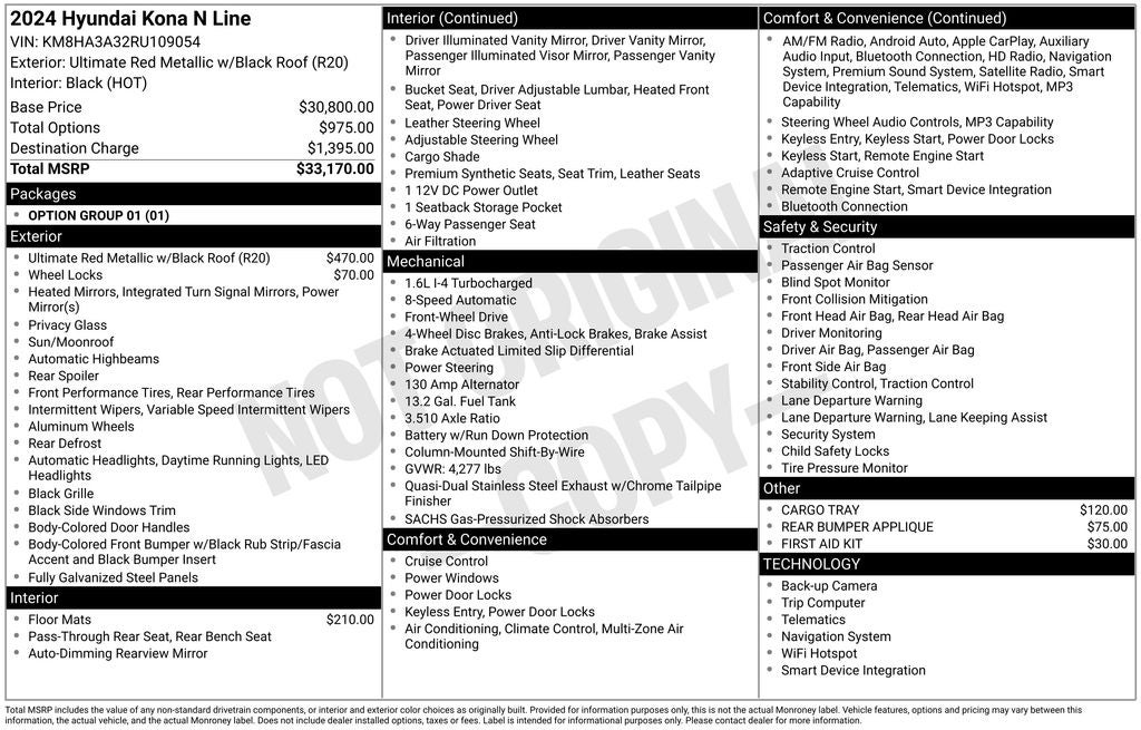 2024 Hyundai Kona N Line