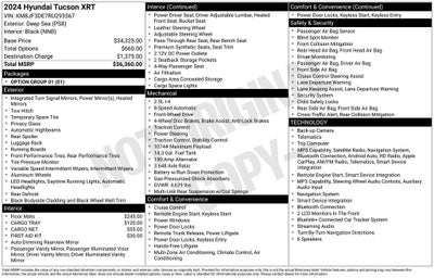 2024 Hyundai Tucson XRT