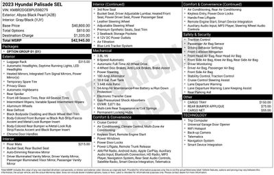 2023 Hyundai Palisade SEL