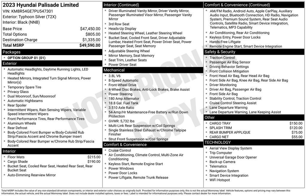 2023 Hyundai Palisade Limited