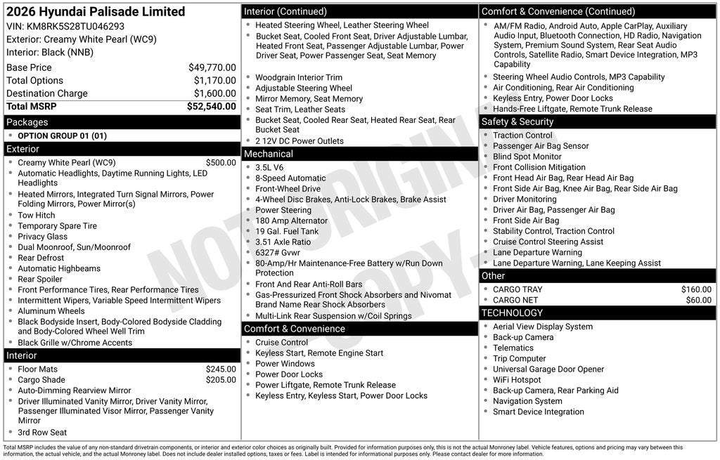 2026 Hyundai Palisade Limited
