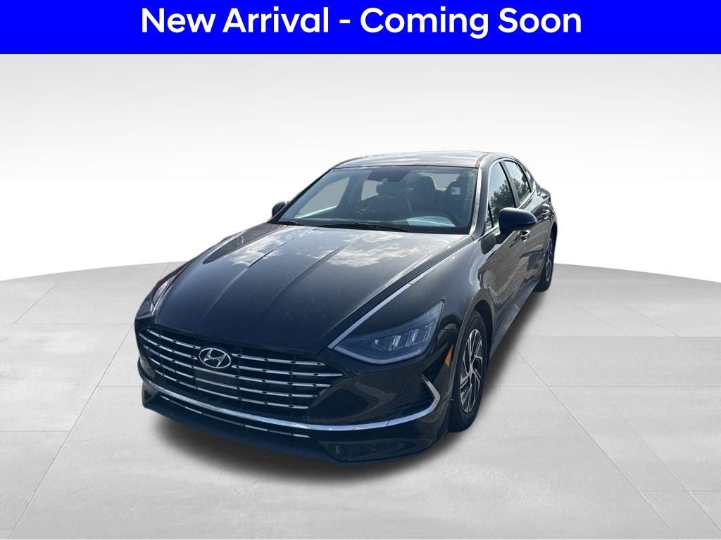 2021 Hyundai Sonata Hybrid Blue