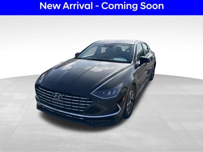 2021 Hyundai Sonata Hybrid Blue