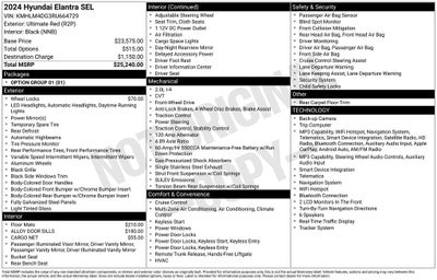 2024 Hyundai Elantra SEL