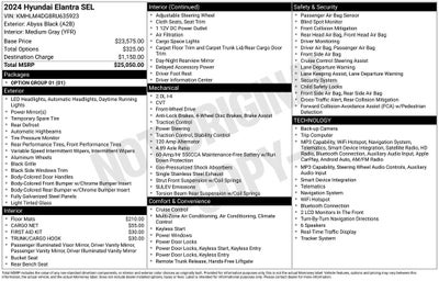 2024 Hyundai Elantra SEL