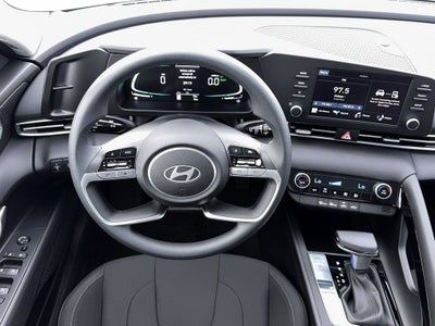 2026 Hyundai Elantra Hybrid Blue